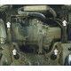 Защита картера, КПП и топливоохладителя Мотодор сталь 2 мм для Ford Transit 2000-2014