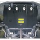 Защита картера и КПП Мотодор сталь 2 мм для Peugeot 206 2007-2012