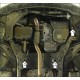 Защита картера и КПП Мотодор сталь 2 мм для Mini Cooper 2007-2013