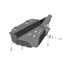 Защита компрессора пневмоподвески Мотодор сталь 3 мм
