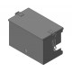 Защита блока предохранителей Мотодор сталь 1,5 мм для Isuzu NPR-75H 2011-2021