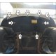 Защита радиатора Мотодор алюминий 5 мм для BMW X1 E84 2009-2015