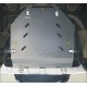 Защита заднего бампера Мотодор алюминий 5 мм для Mitsubishi Pajero 4 2006-2021