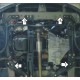 Защита картера и КПП Мотодор сталь 2 мм для Lifan Smily 320/330 2011-2018