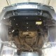Защита радиатора Мотодор сталь 3 мм для BMW X3 E83 2004-2010