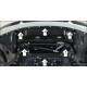 Защита радиатора Мотодор сталь 3 мм для BMW X3 E83 2004-2010