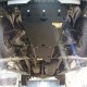 Защита картера, КПП и дифференциала Мотодор сталь 3 мм для Toyota Land Cruiser Prado 150 2009-2020