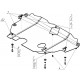 Защита картера и КПП Мотодор сталь 2 мм для Ford S-max/Galaxy/Mondeo 2006-2015