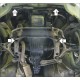 Защита картера двигателя Мотодор сталь 2 мм для Audi 80 1986-1995