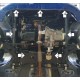 Защита картера, КПП и радиатора Мотодор сталь 2 мм для Fiat Doblo Cargo/Panorama 2005-2021