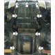 Защита картера, КПП и дифференциала Мотодор сталь 2 мм для Mitsubishi Pajero Sport 2008-2013