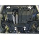Защита картера и КПП Мотодор сталь 2 мм для Nissan Primera 2001-2007