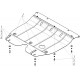 Защита картера и КПП Мотодор сталь 2 мм для Fiat Grande Punto 2005-2009