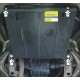 Защита картера двигателя Мотодор сталь 2 мм для Audi 80 1986-1995