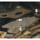 Защита топливного фильтра Мотодор сталь 2 мм для Peugeot 4007 2007-2013