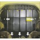Защита картера и КПП Мотодор на универсал/хетчбек сталь 2 мм для Volkswagen Golf 7/Audi A3/Skoda Octavia/Superb/Seat Leon 2012-2020