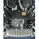 Защита заднего дифференциала Мотодор сталь 3 мм для Volkswagen Touareg 2002-2017