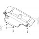 Защита радиатора и рулевых тяг Мотодор сталь 3 мм для Land Rover Discovery 3 2005-2009