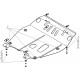Защита картера и КПП Мотодор сталь 2 мм для Daewoo Nexia 1995-2016