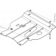 Защита картера и КПП Мотодор сталь 2 мм для Geely MK/MK Cross 2008-2016