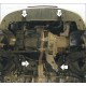 Защита картера и КПП Мотодор сталь 2 мм для Fiat Albea 2002-2012