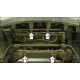 Защита радиатора Мотодор сталь 2 мм для Nissan Pathfinder/Navara 2004-2010