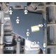 Защита раздаточной коробки Мотодор сталь 3 мм для Chevrolet TrailBlazer 2013-2016