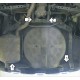 Защита заднего бампера Мотодор сталь 2 мм для Nissan X-Trail T31 2007-2015