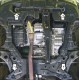 Защита картера и КПП Мотодор сталь 2 мм для Mitsubishi Outlander XL/Peugeot 4007/Citroen C-Crosser 2006-2012