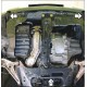 Защита картера и КПП Мотодор сталь 2 мм для Nissan X-Trail T30 2001-2007