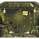 Защита картера и КПП Мотодор сталь 2 мм для Toyota Corolla Verso 2001-2008