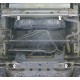 Защита радиатора Мотодор сталь 2 мм для Toyota Hiace 2004-2021