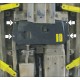 Защита раздаточной коробки Мотодор сталь 3 мм для Ssangyong Kyron 2005-2015