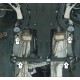 Защита КПП и РК Мотодор алюминий 5 мм для Volkswagen Touareg 2002-2017