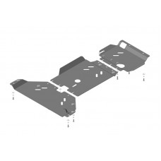 Защита картера, КПП, РК и дифференциала Мотодор сталь 3 мм