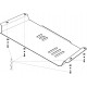 Защита раздаточной коробки Мотодор сталь 3 мм для Ssangyong Kyron 2005-2015