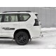 Защита задняя двойные уголки 63-42 мм на Back Onyx для Toyota LC Prado 150 2020-2024