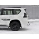 Защита заднего бампера 63 мм укороченная на Back Onyx для Toyota LC Prado 150 2020-2023