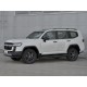 Защита передняя двойная 63-42 мм чёрная для Toyota Land Cruiser 300 GR Sport 2021