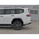 Защита заднего бампера 63 мм для Toyota Land Cruiser 300 GR Sport 2021