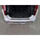 Накладка на задний бампер шлифованная для Mitsubishi Pajero Sport 2021-2023