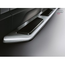Пороги алюминиевые ОЕМ для Audi Q7 2009-2015