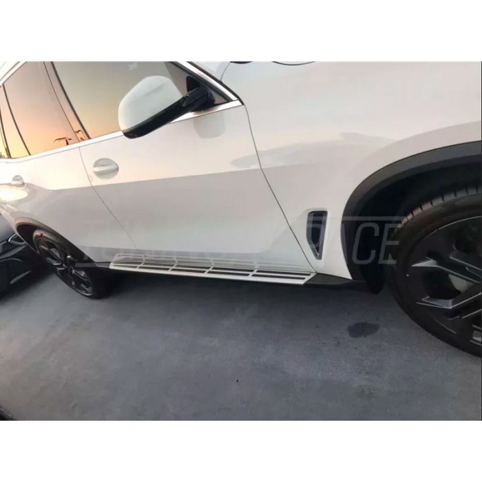 Пороги алюминиевые ОЕМ для BMW X6 2019-2023 артикул oem-1019