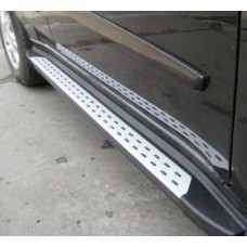 Пороги алюминиевые ОЕМ BMW-стиль для SsangYong Actyon 2010-2023
