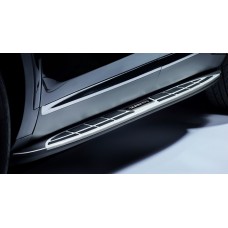 Пороги алюминиевые ОЕМ Mobis-стиль для Kia Sorento Prime 2015-2020