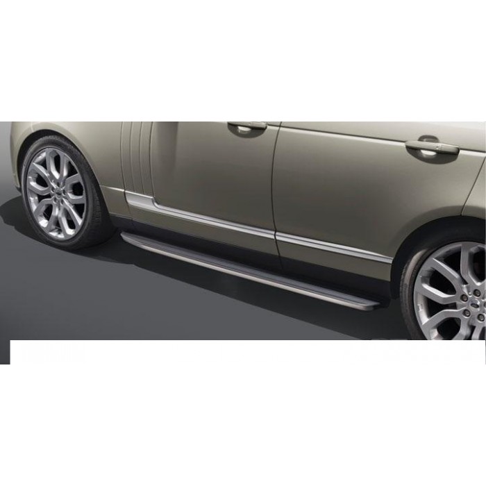 Пороги алюминиевые ОЕМ для Range Rover Sport 2013-2022 артикул oem-1120