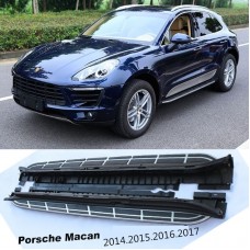Пороги алюминиевые ОЕМ для Porsche Macan 2013-2018