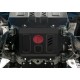 Защита картера и радиатора Автоброня для 2,4D и 2,8D сталь 2 мм часть 2 для Toyota Fortuner/Hilux 2015-2021