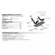 Защита редуктора Автоброня для 2,0 и 2,5 сталь 2 мм для Subaru Forester, Impreza, Outback, XV 2011-2021