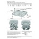 Защита картера и КПП Rival увеличенная сталь 2 мм для Lexus ES/RX/Lifan Murman/Toyota Camry/Highlander/Venza 2006-2019
